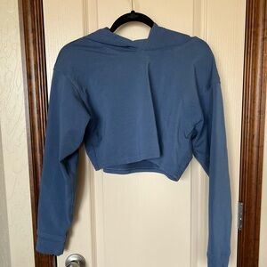 Cropped hoodie
